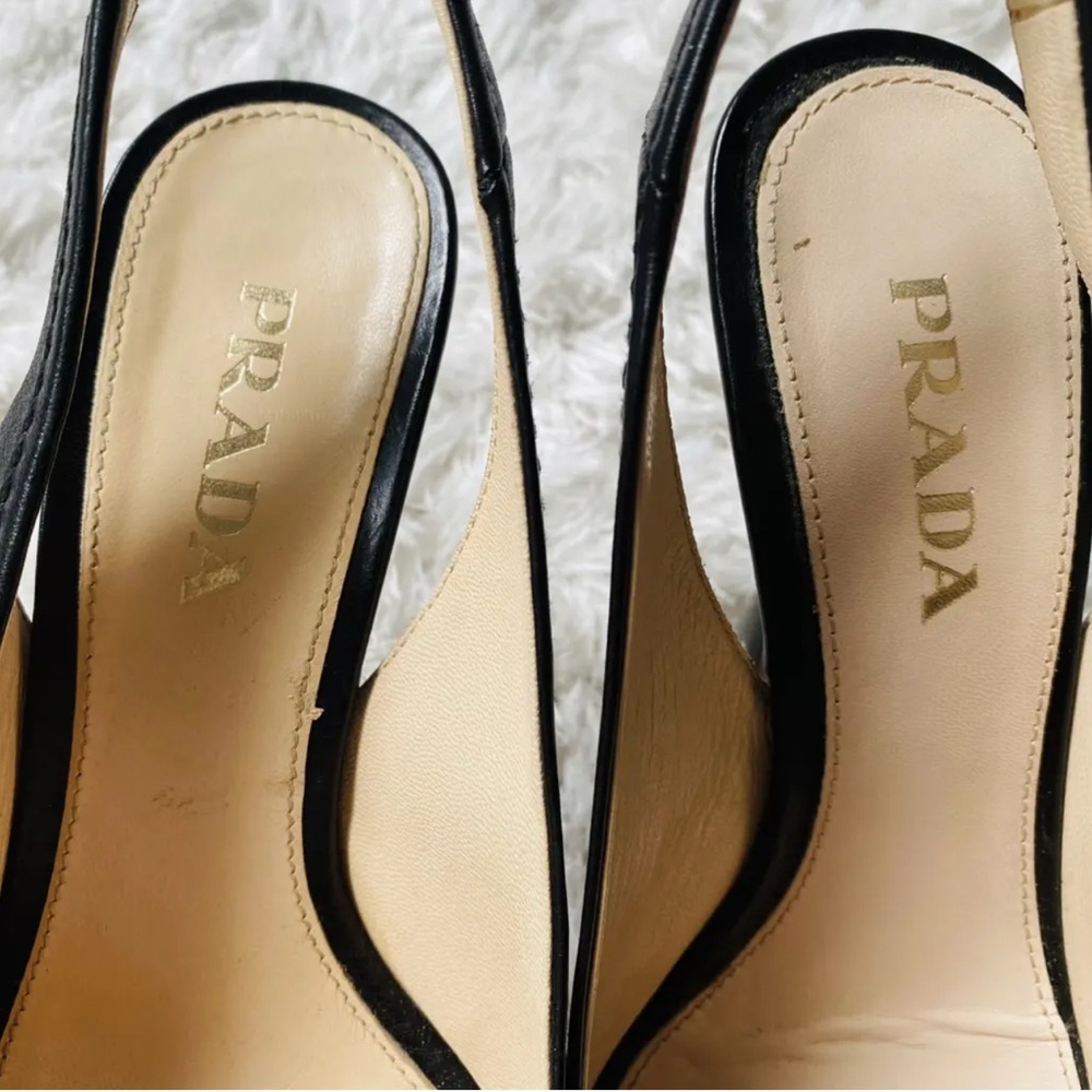 BLACK PRADA SPRING 2009 HEELS - Picture 8 of 12